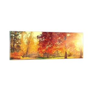Impression sur verre - Image sur verre - Le roux est beau - 90x30 cm