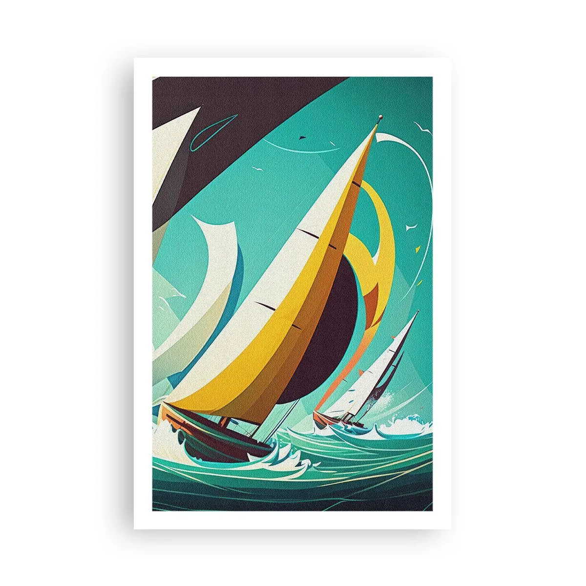 Affiche - Poster - Bonne chance avec les éléments - 61x91 cm