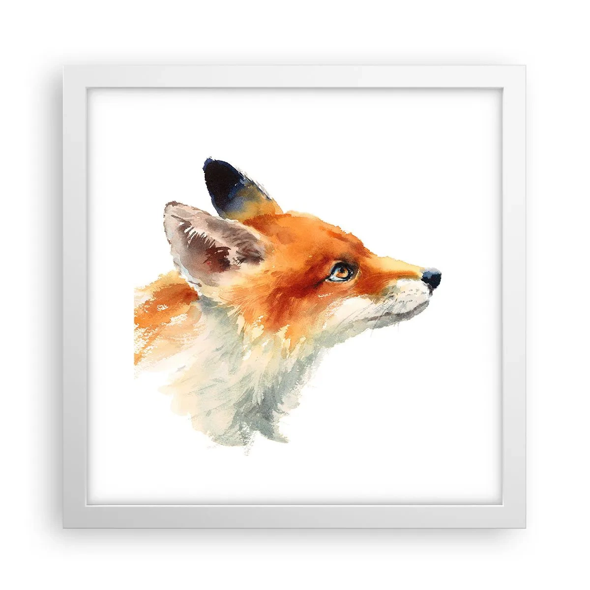 Affiche dans un cadre blanc - Poster - Vous ne pouvez jamais être trop prudent - 30x30 cm