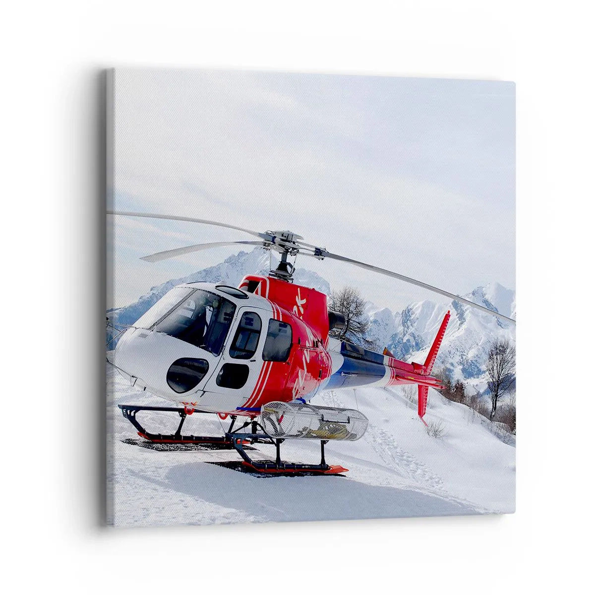 Impression sur toile - Image sur toile - Toujours prêt - 40x40 cm