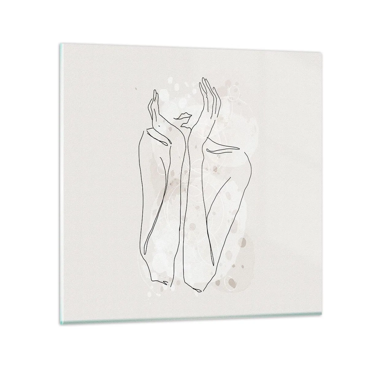 Impression sur verre - Image sur verre - Instant de rêve - 30x30 cm