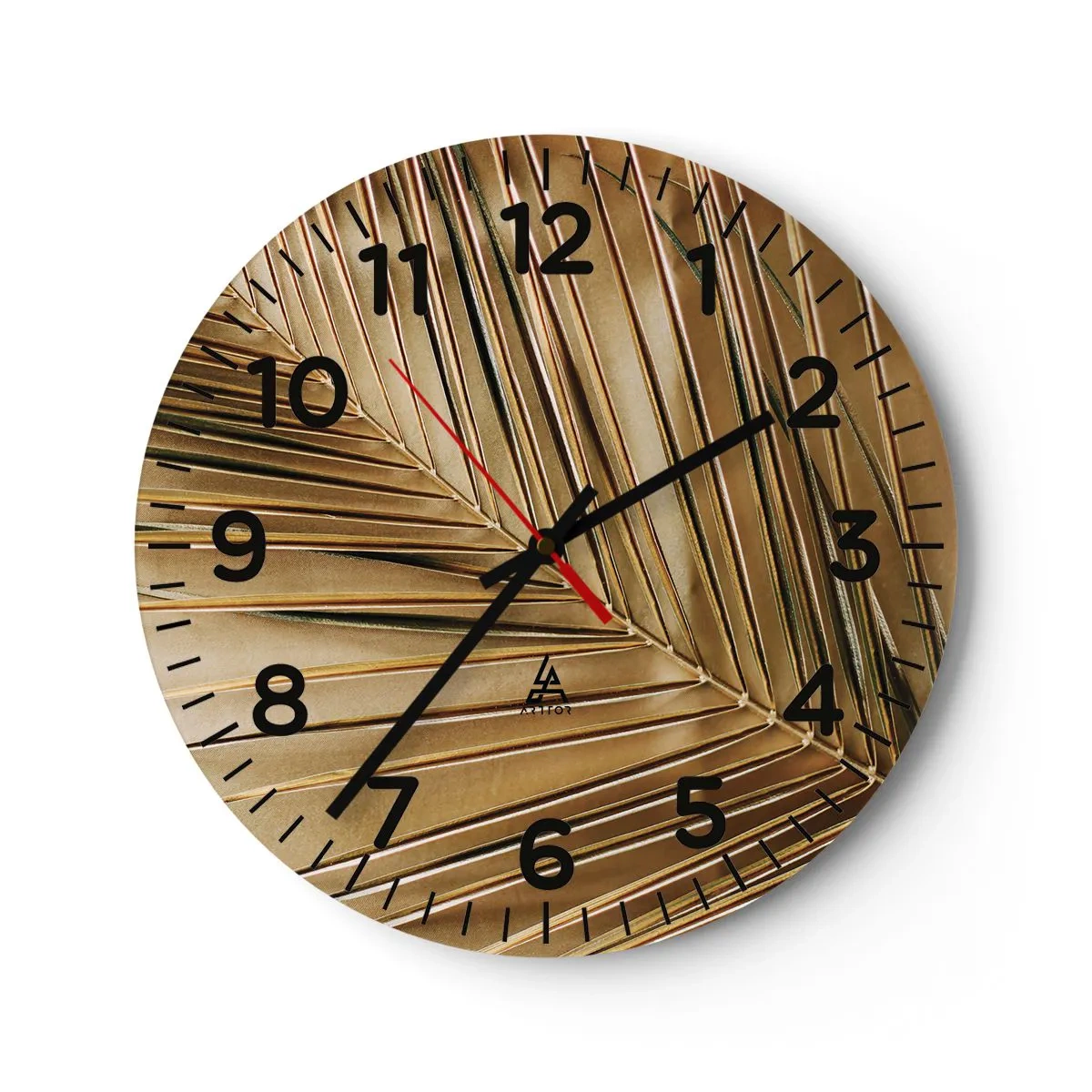 Horloge murale - Pendule murale - Colonnade naturelle - 30x30 cm