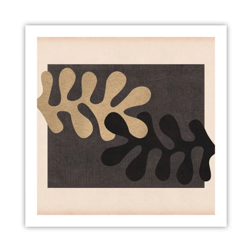 Affiche - Poster - Absence et complément - 60x60 cm