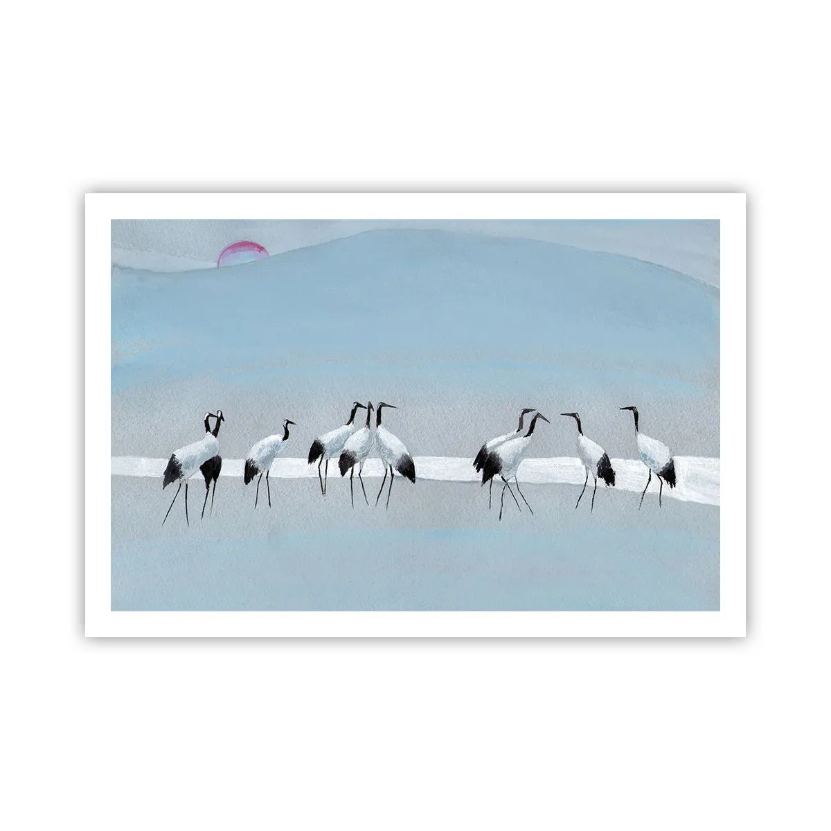 Affiche - Poster - Après une chaude journée - 91x61 cm