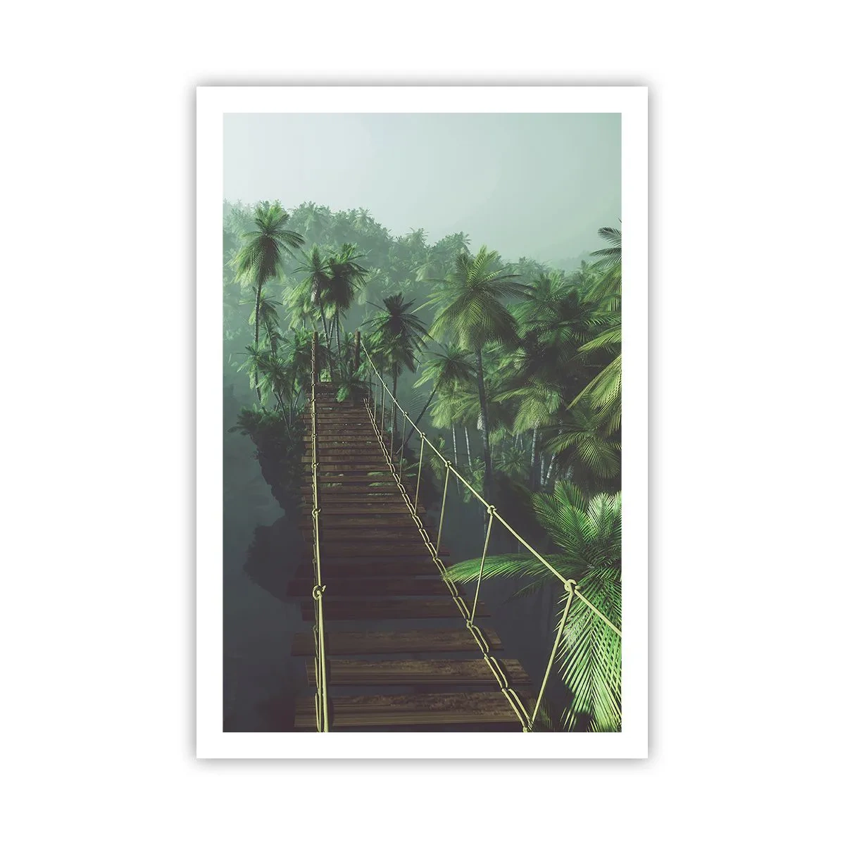 Affiche - Poster - Au fil de la verdure - 61x91 cm