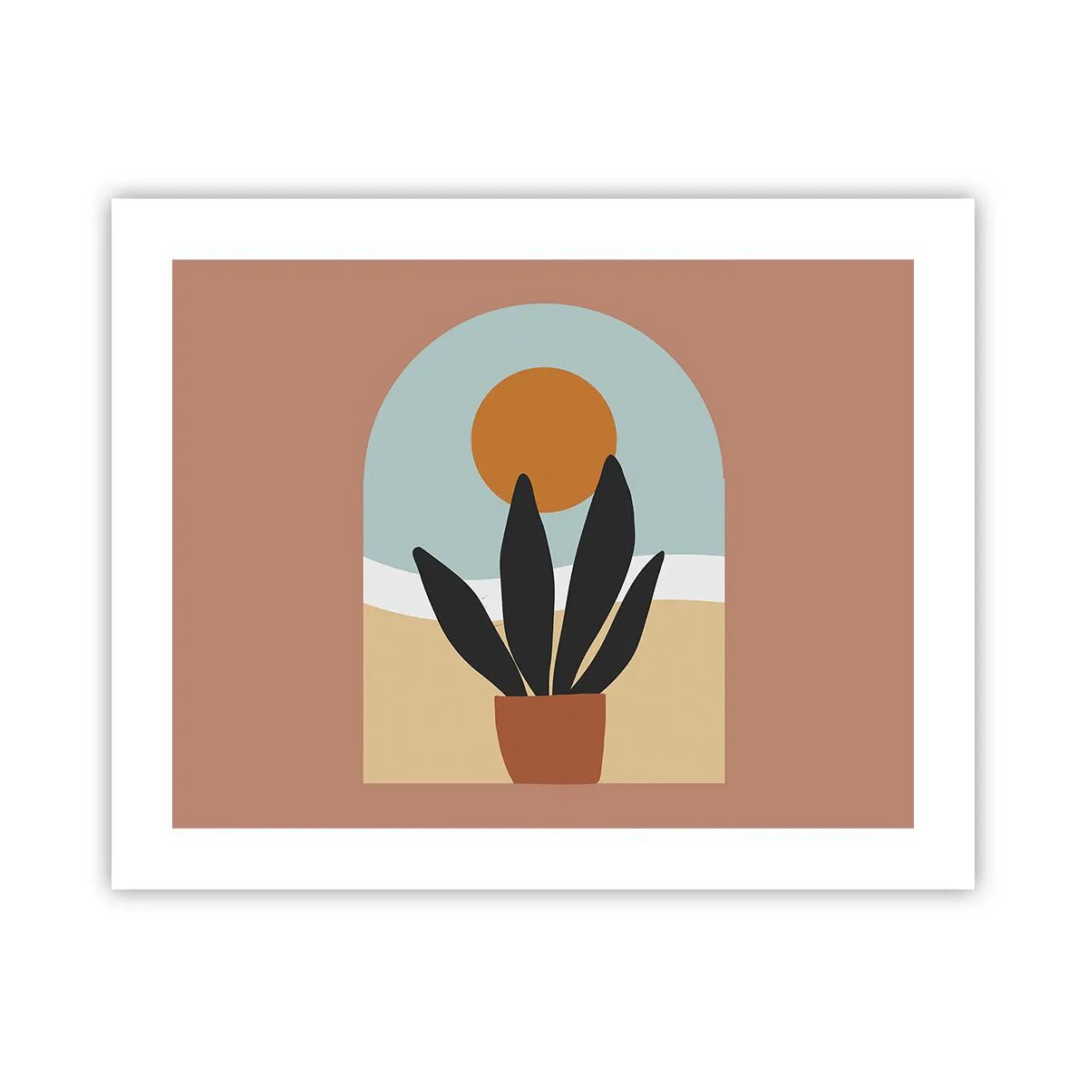 Affiche - Poster - Petits bonheurs - 50x40 cm