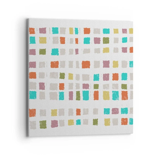 Impression sur toile - Image sur toile - Jeu inconnu - 70x70 cm