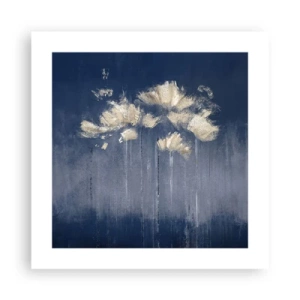 Affiche - Poster - Comme des pétales au vent - 40x40 cm