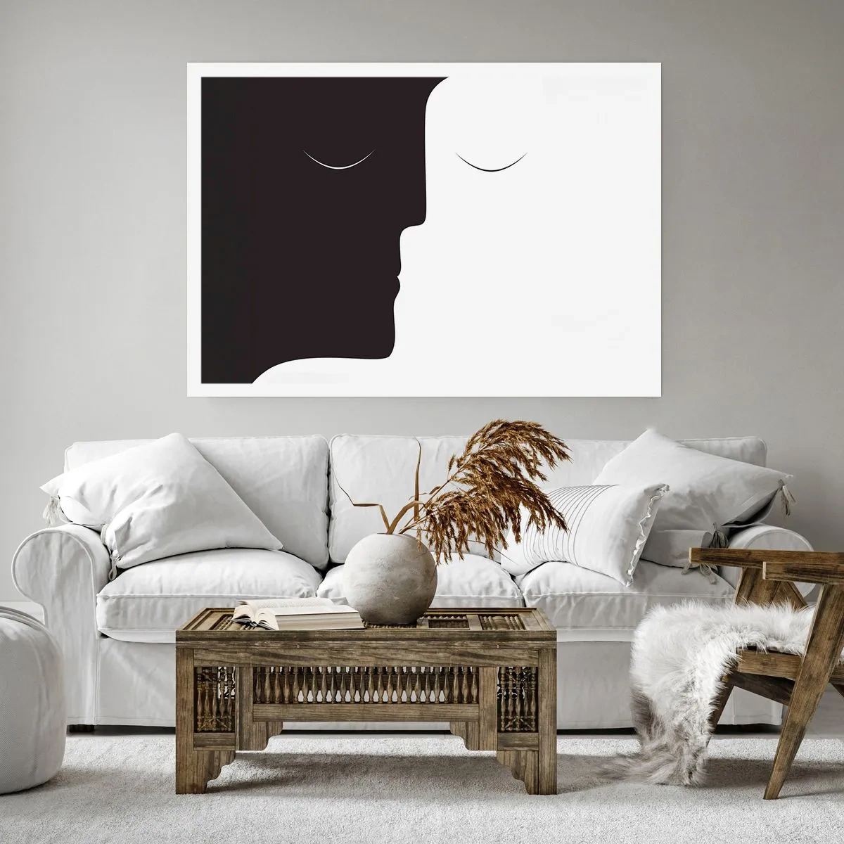 Affiche - Poster - Unité des contraires - 40x30 cm