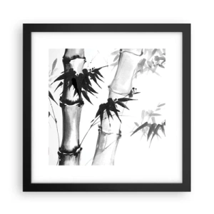 Affiche dans un cadre noir - Poster - Gros plan sur l'orient - 30x30 cm