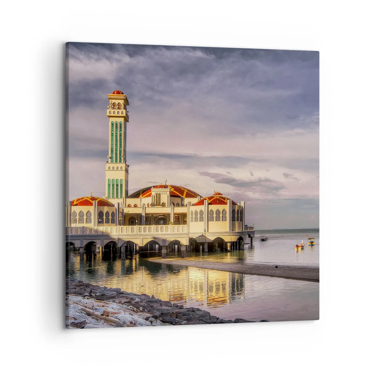 Impression sur toile - Image sur toile - Temple de la nature - 50x50 cm