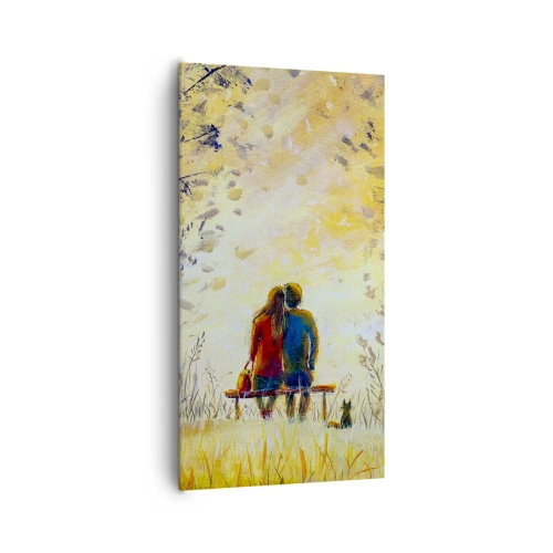 Impression sur toile - Image sur toile - Moment magique - 65x120 cm