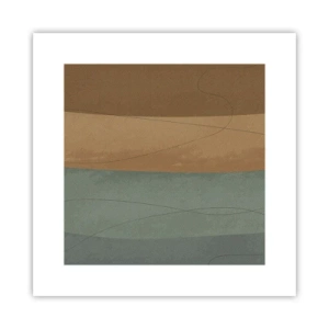 Affiche - Poster - Composition horizontale - 30x30 cm