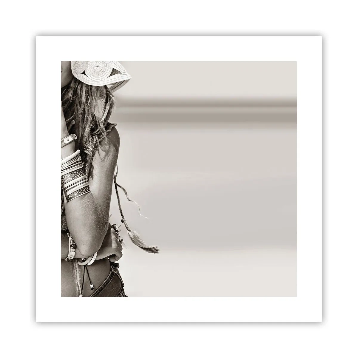 Affiche - Poster - Comment va la fille - 40x40 cm