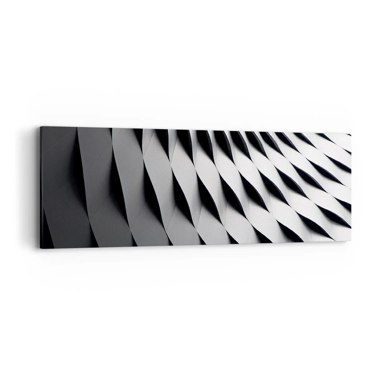 Impression sur toile - Image sur toile - A la surface des vagues - 90x30 cm