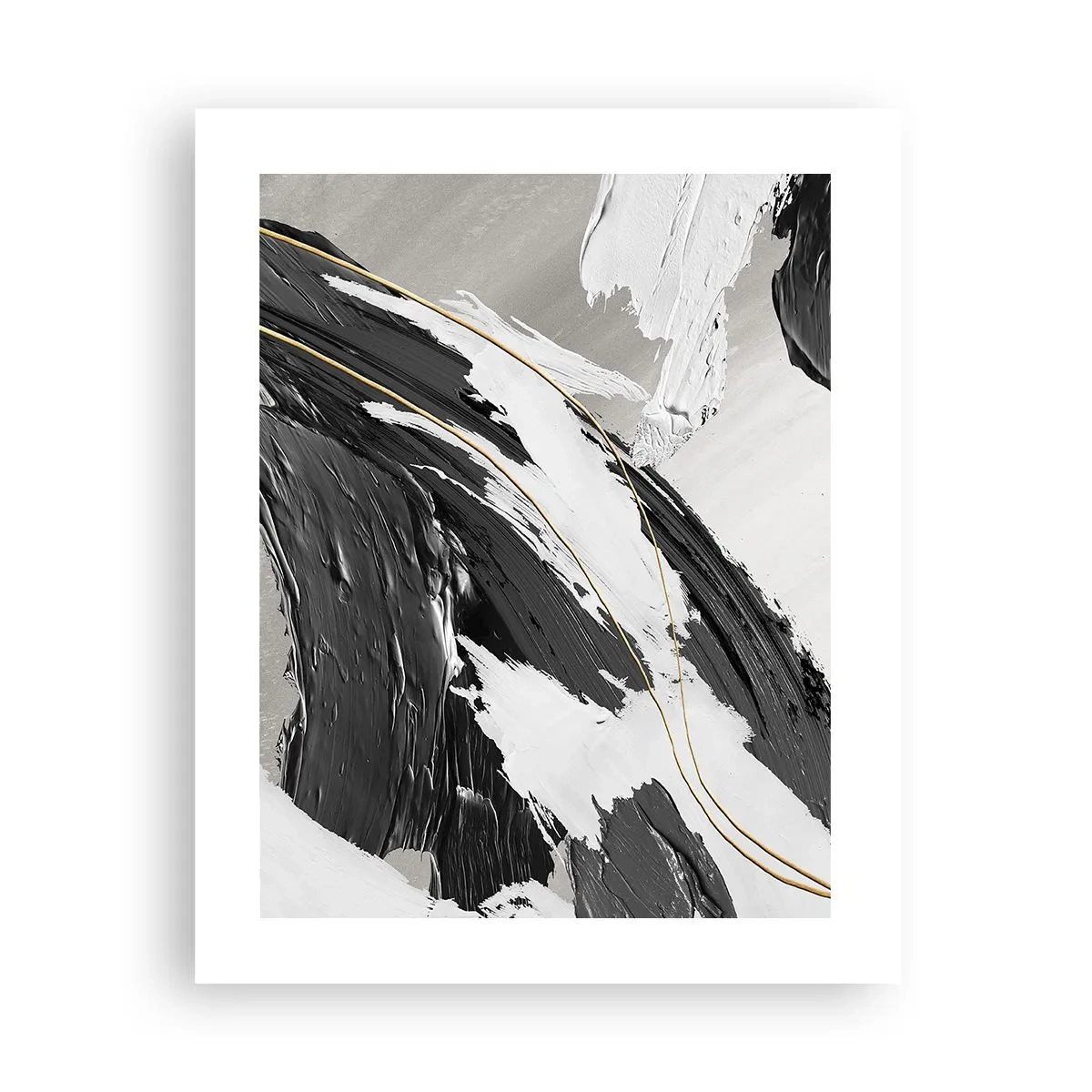 Affiche - Poster - L'abstraction à grande échelle - 40x50 cm