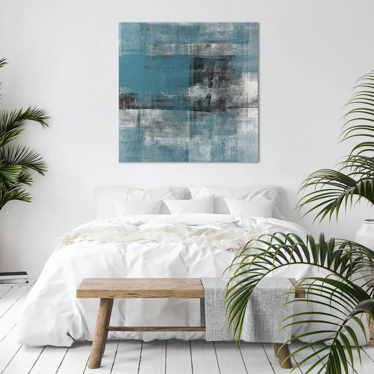 Impression sur toile - Image sur toile - Eau et air - 30x30 cm