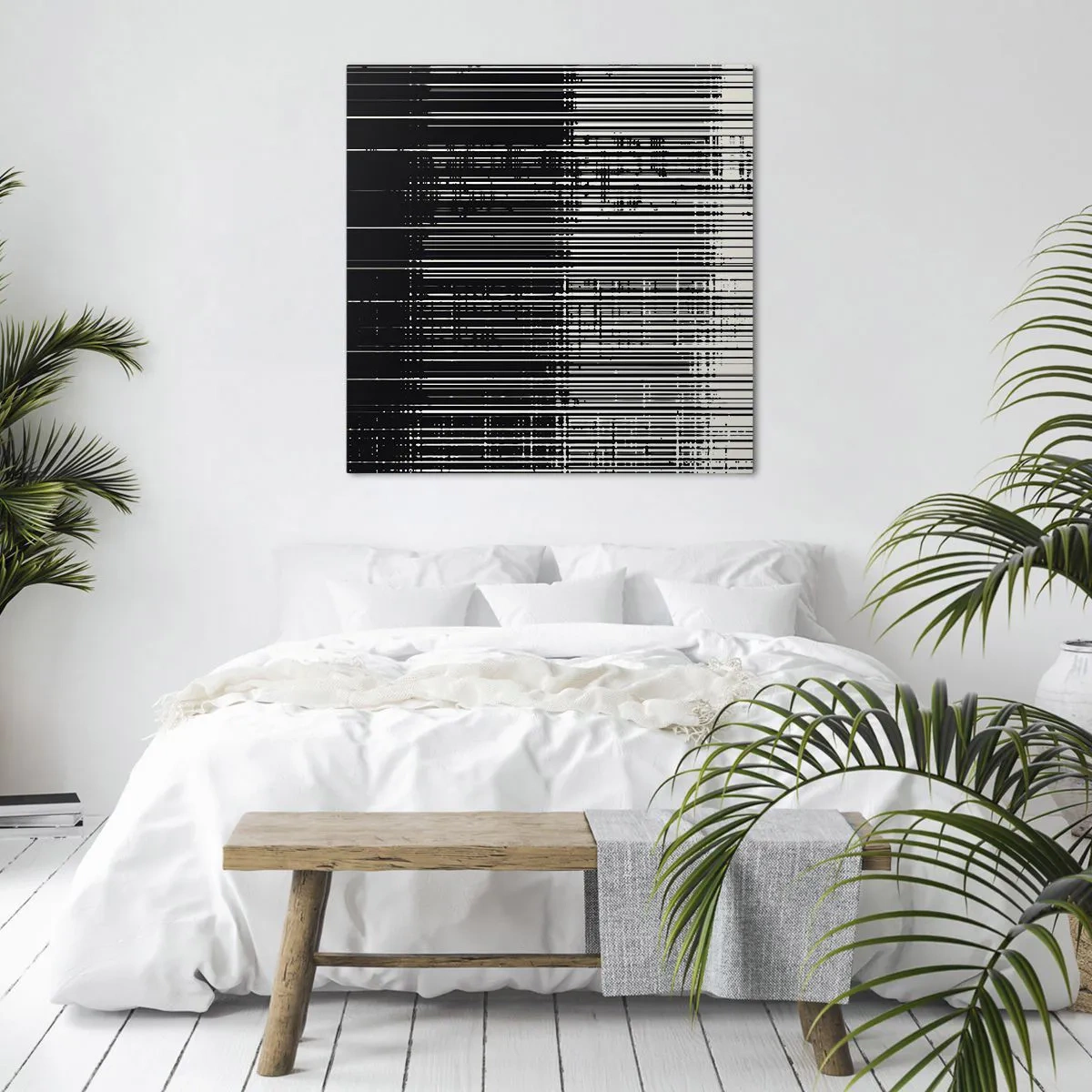 Impression sur toile - Image sur toile - Ondes et vibrations - 40x40 cm