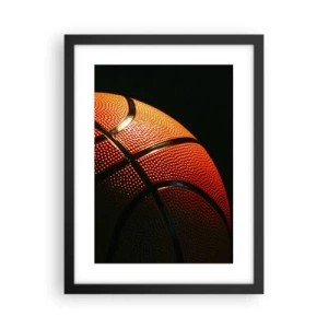 Affiche dans un cadre noir - Poster - Belle comme une planète - 30x40 cm