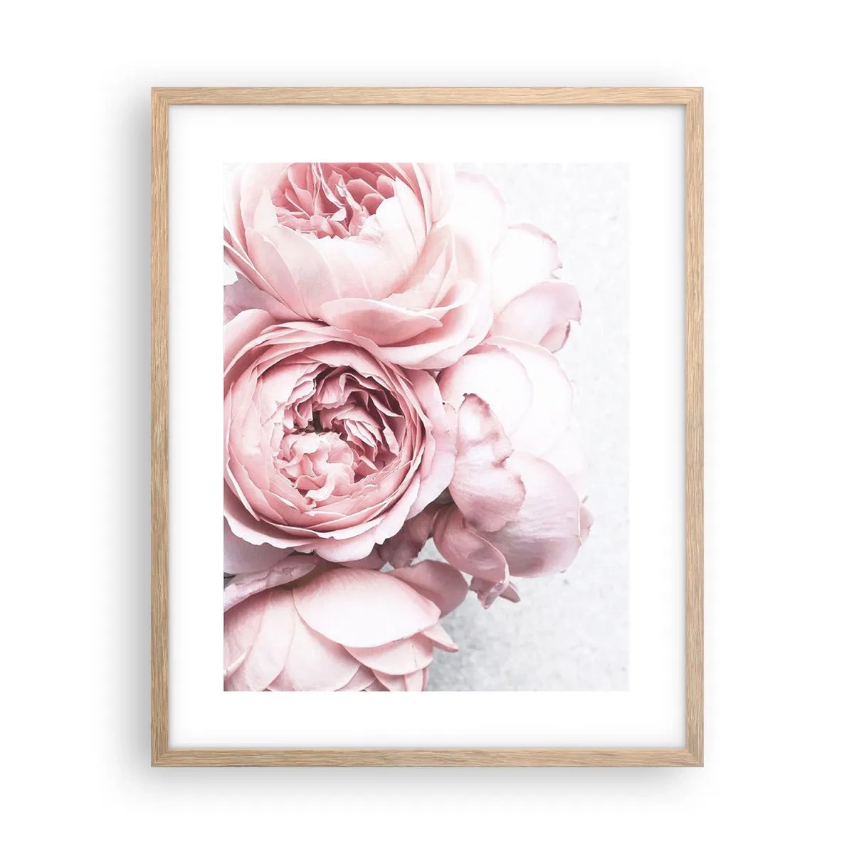 Affiche dans un chêne clair - Poster - Pour les romantiques - 40x50 cm