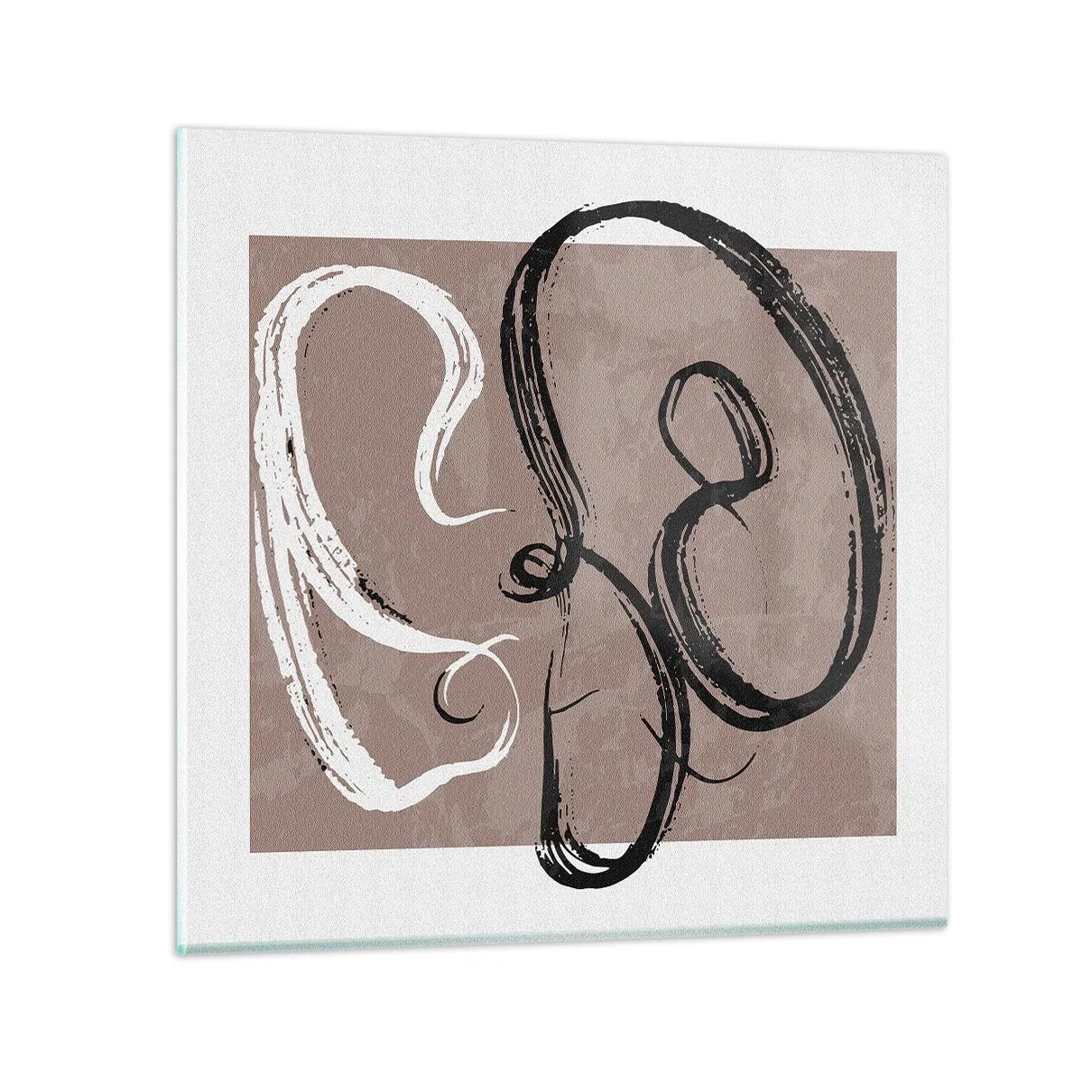 Impression sur verre - Image sur verre - Composition – la recherche de la plénitude - 40x40 cm