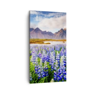 Impression sur toile - Image sur toile - La force et l'austérité côtoient la douceur - 45x80 cm