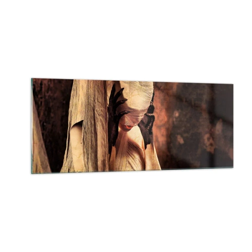 Impression sur verre - Image sur verre - Entre le bon et le mauvais - 100x40 cm