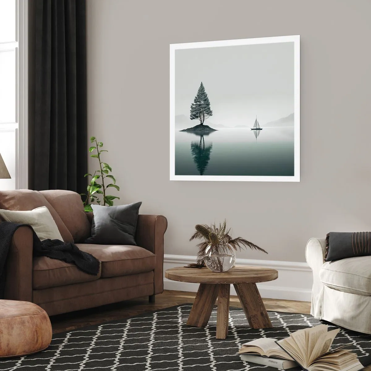 Affiche - Poster - Un rêve somnolent - 50x50 cm