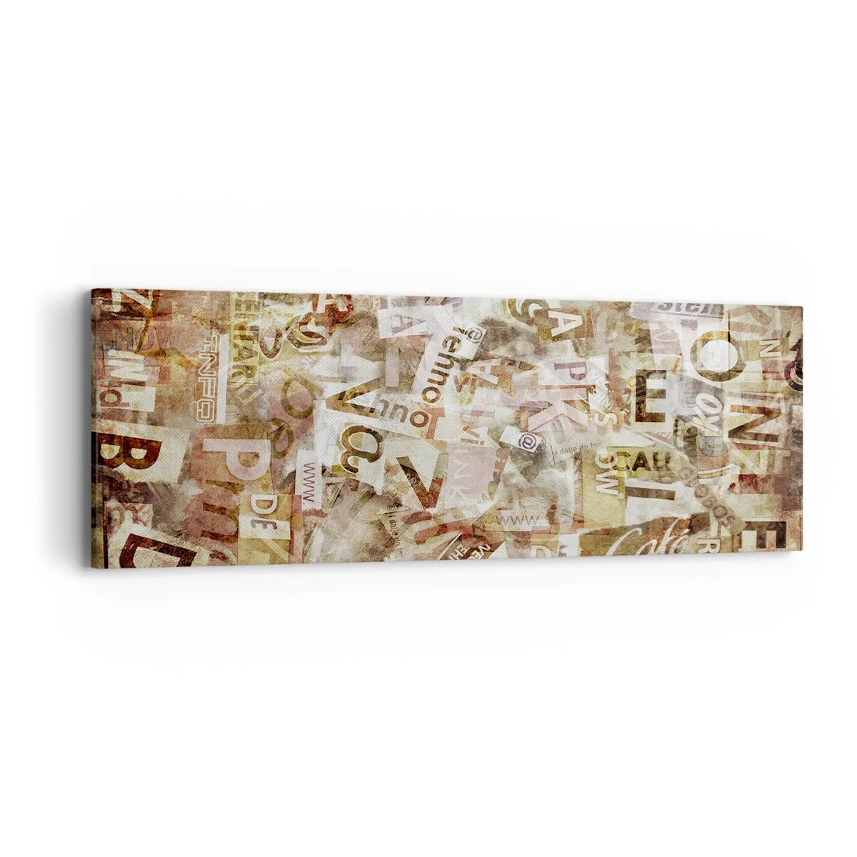 Impression sur toile - Image sur toile - J'unifie le bavardage - 90x30 cm