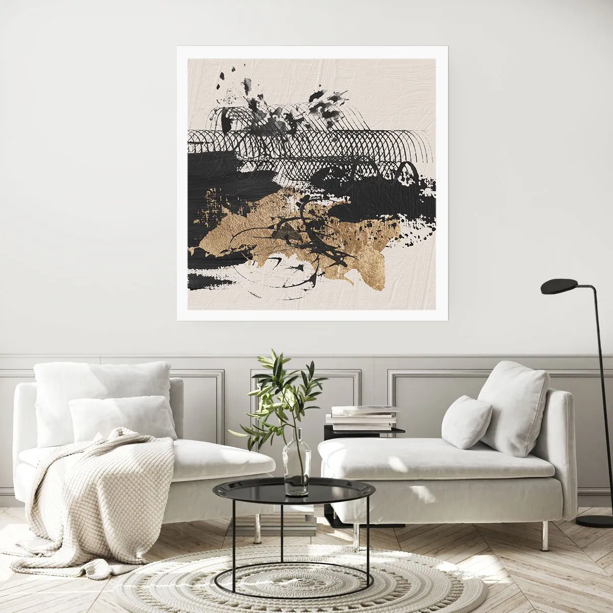 Affiche - Poster - Composer avec passion - 40x40 cm