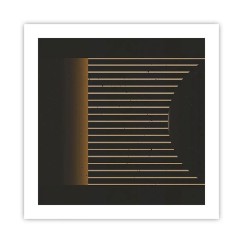 Affiche - Poster - Explorez les ténèbres - 50x50 cm