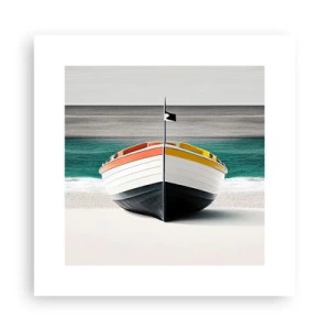 Affiche - Poster - A sa place - 30x30 cm