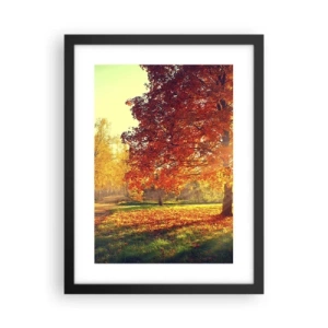 Affiche dans un cadre noir - Poster - Le roux est beau - 30x40 cm