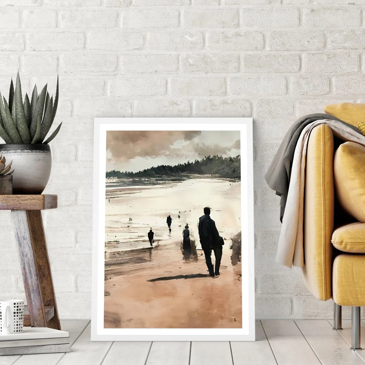 Affiche dans un cadre blanc - Poster - Invoqué - 30x40 cm