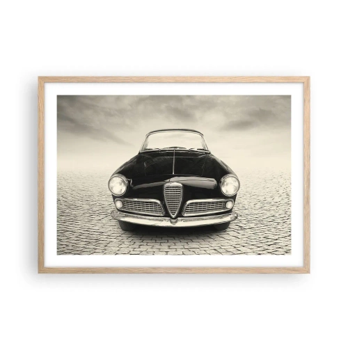 Affiche dans un chêne clair - Poster - Et alors! Tu ne m'aime pas? - 70x50 cm