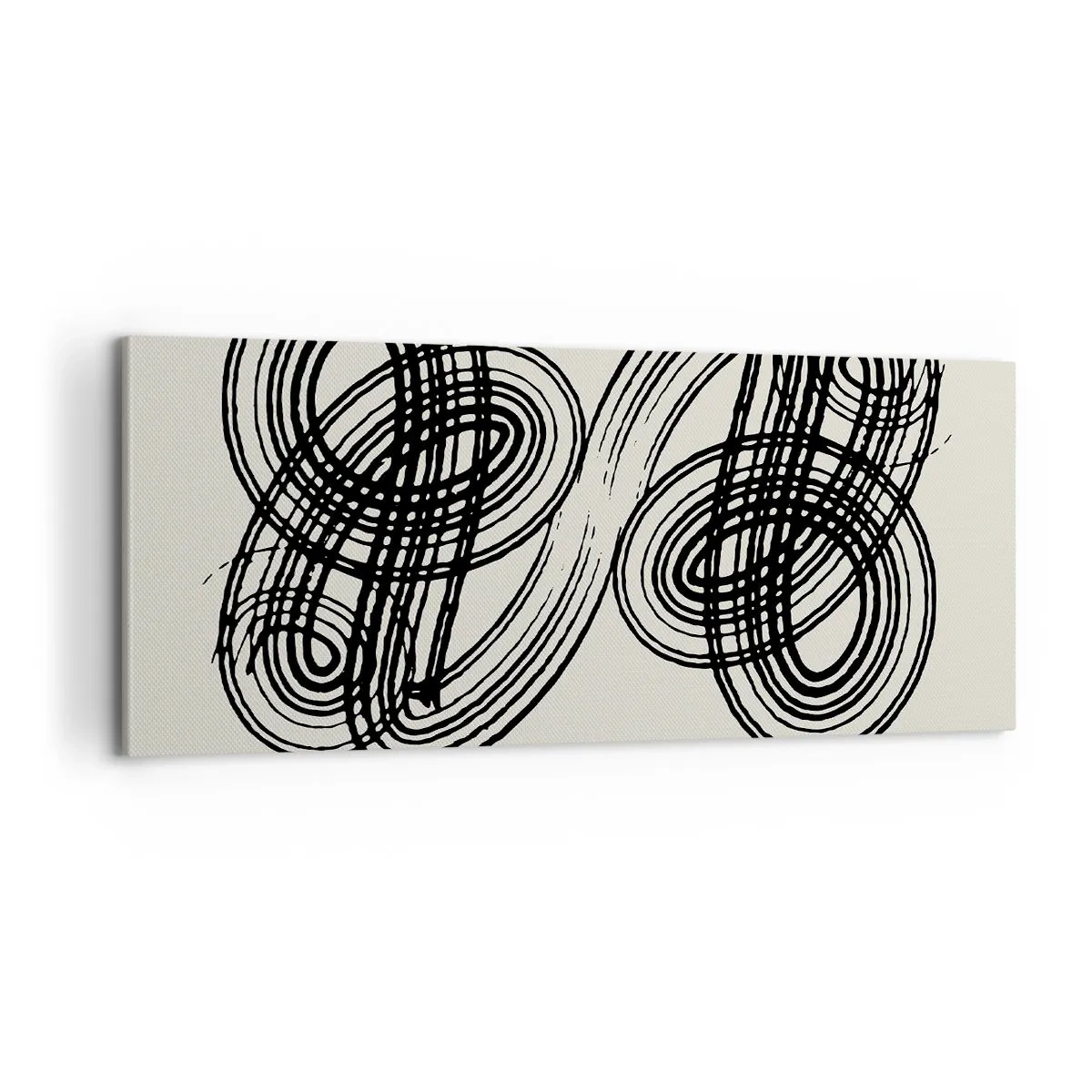 Impression sur toile - Image sur toile - C'est venu spontanément - 100x40 cm