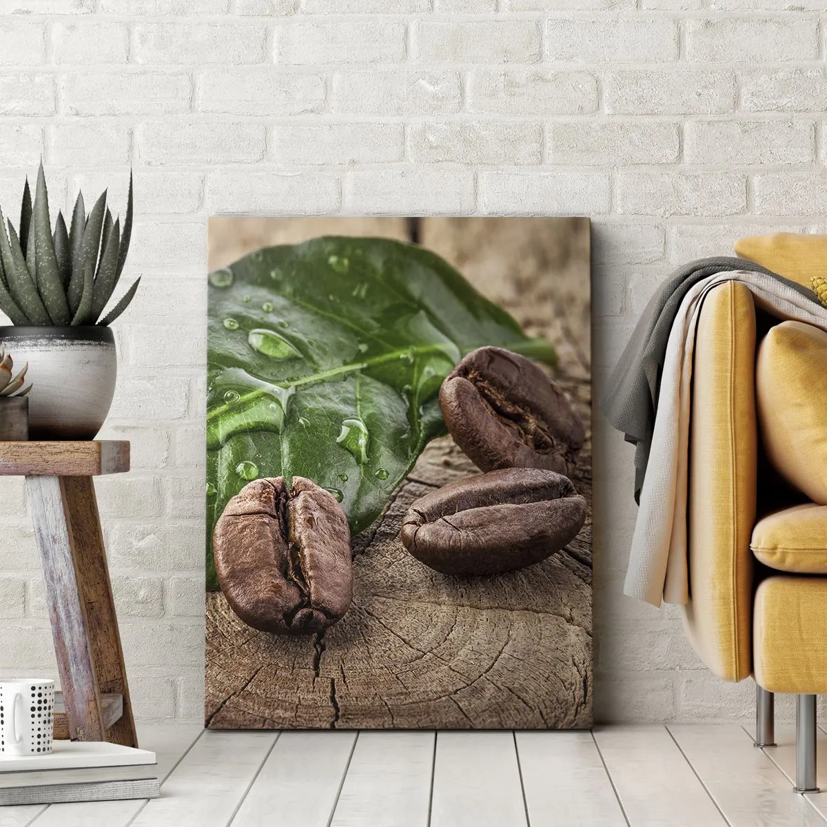 Impression sur toile - Image sur toile - La plus vraie et noire - 55x100 cm