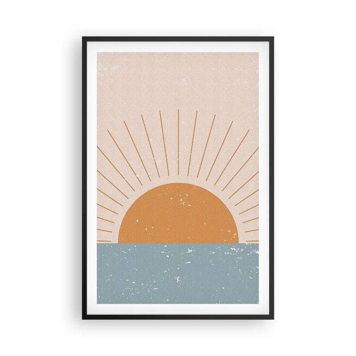 Affiche dans un cadre noir - Poster - Un miracle au quotidien - 61x91 cm