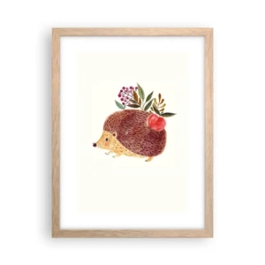 Affiche dans un chêne clair - Poster - Et tu m’apprécies déjà - 30x40 cm