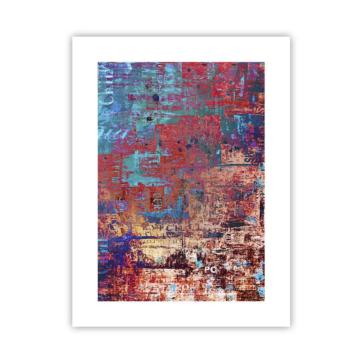 Affiche - Poster - Mémoire et oubli - 30x40 cm
