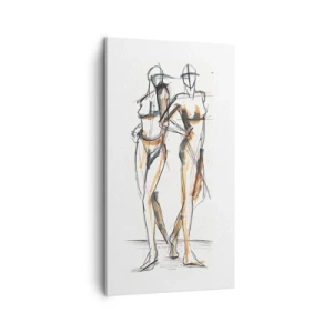 Impression sur toile - Image sur toile - Étude de la grâce - 45x80 cm