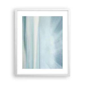 Affiche dans un cadre blanc - Poster - Paix à l'horizon - 40x50 cm