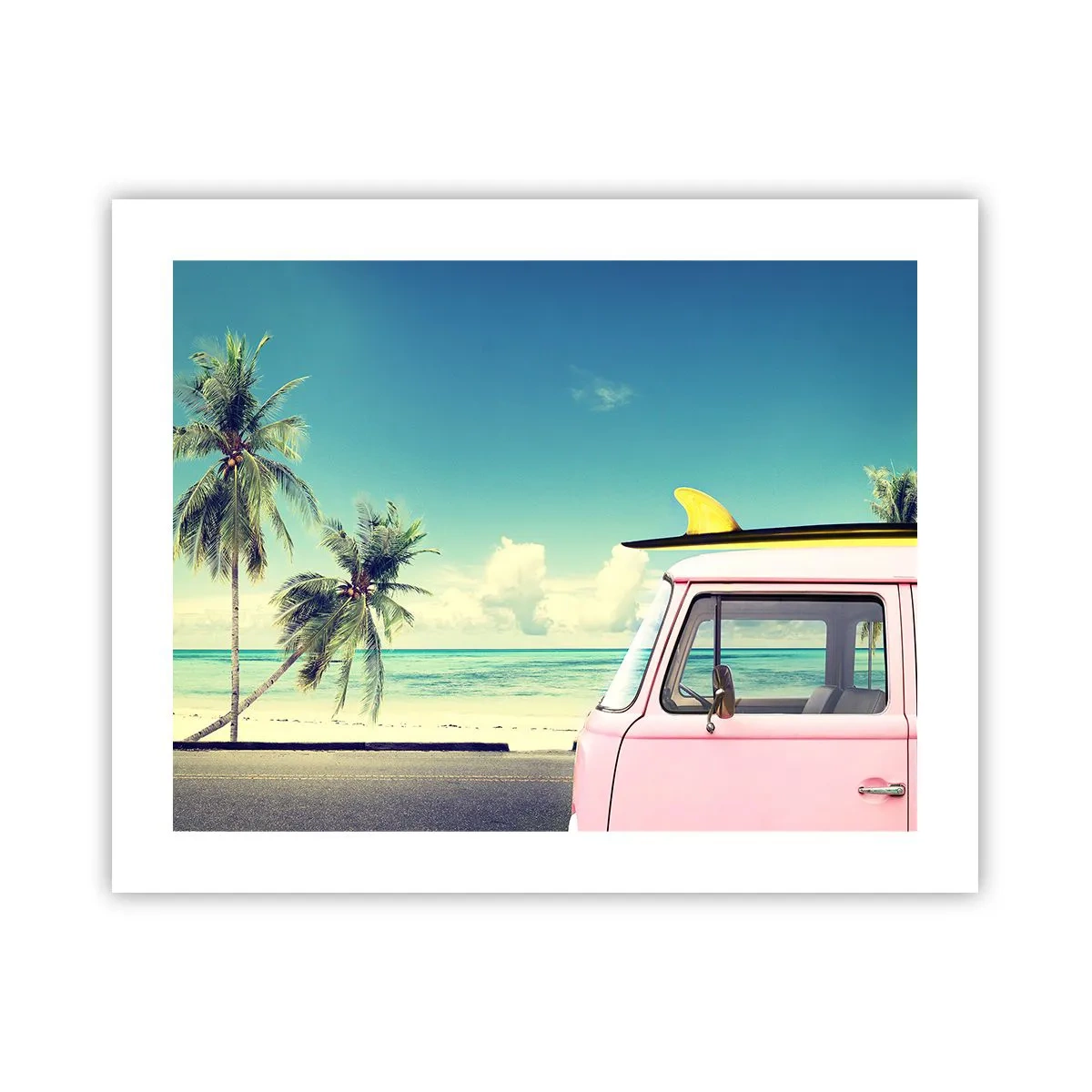 Affiche - Poster - Il est temps de commencer les vacances - 50x40 cm
