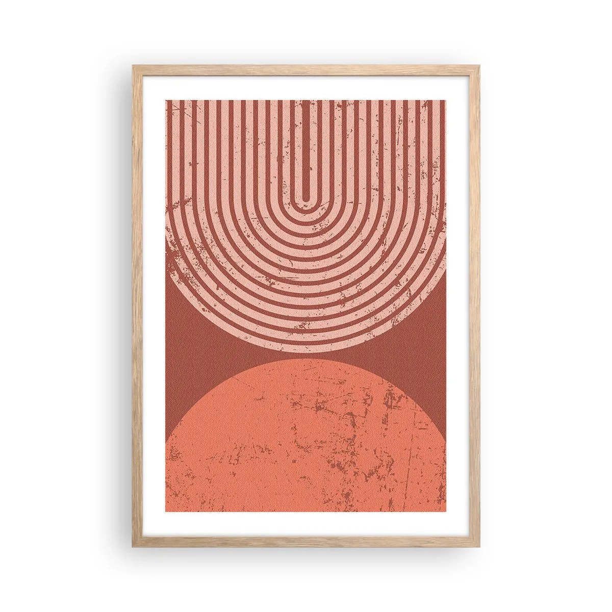 Affiche dans un chêne clair - Poster - Une relation proche - 50x70 cm