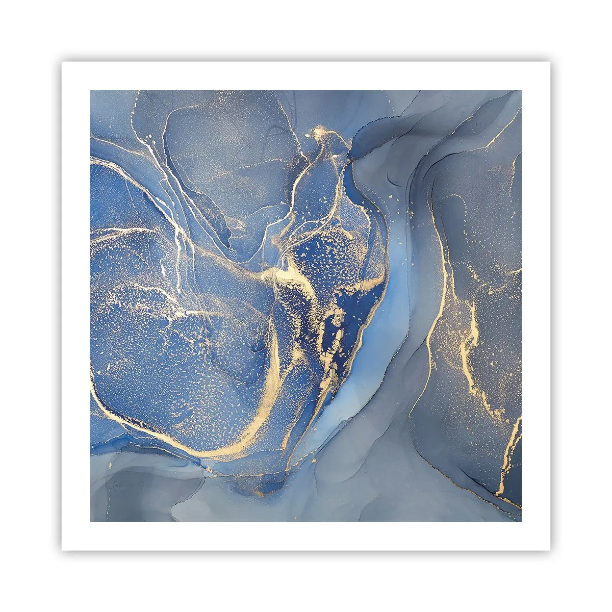 Affiche - Poster - Poussière d'or - 60x60 cm