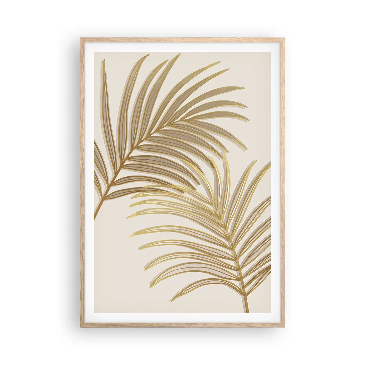 Affiche dans un chêne clair - Poster - Palme d'or! - 70x100 cm