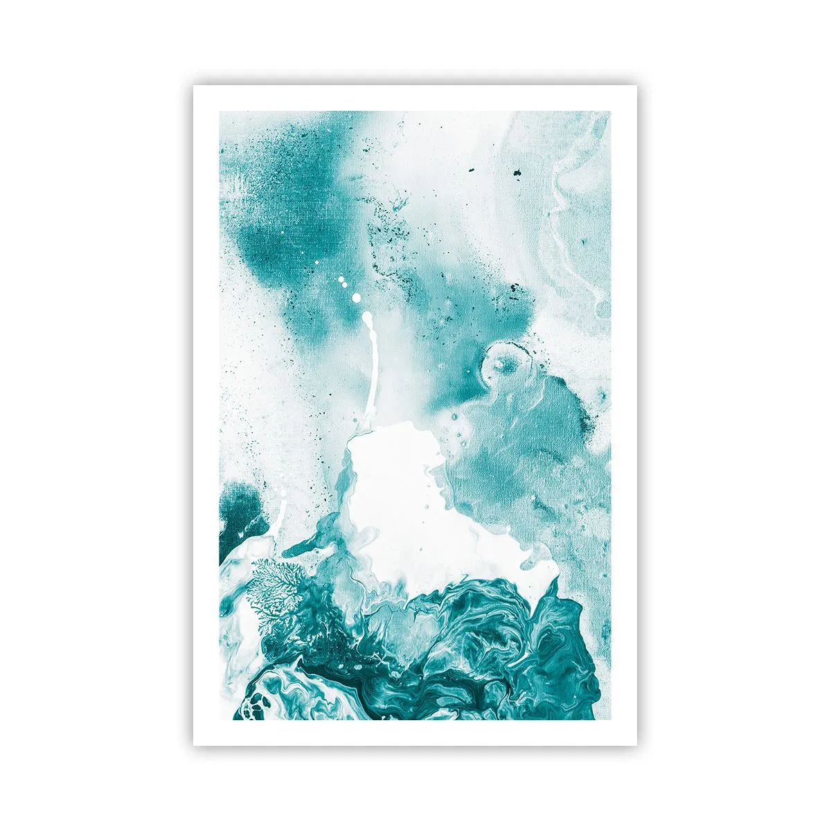 Affiche - Poster - Marécage bleu - 61x91 cm