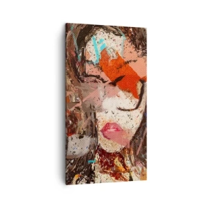 Impression sur toile - Image sur toile - Personne ne sait ce que tu es vraiment - 45x80 cm