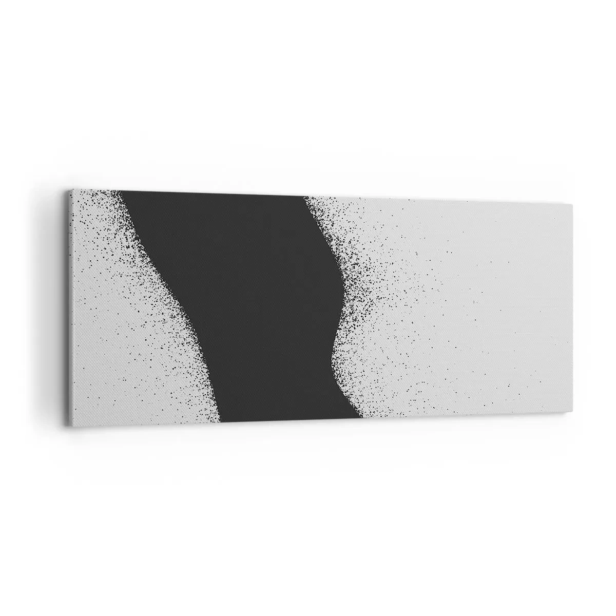 Impression sur toile - Image sur toile - Équilibre fluide - 100x40 cm