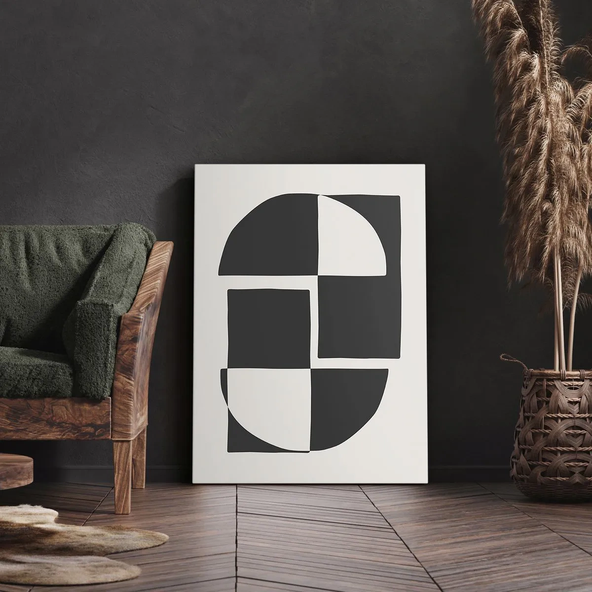 Impression sur toile - Image sur toile - Antithèse - Synthèse - 55x100 cm